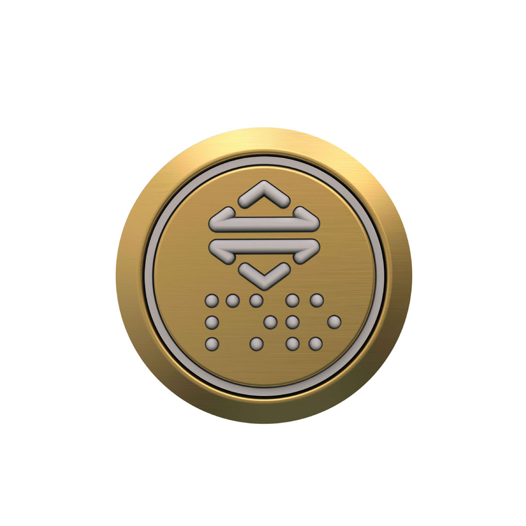 Buton - Yuvarlak (Gold)